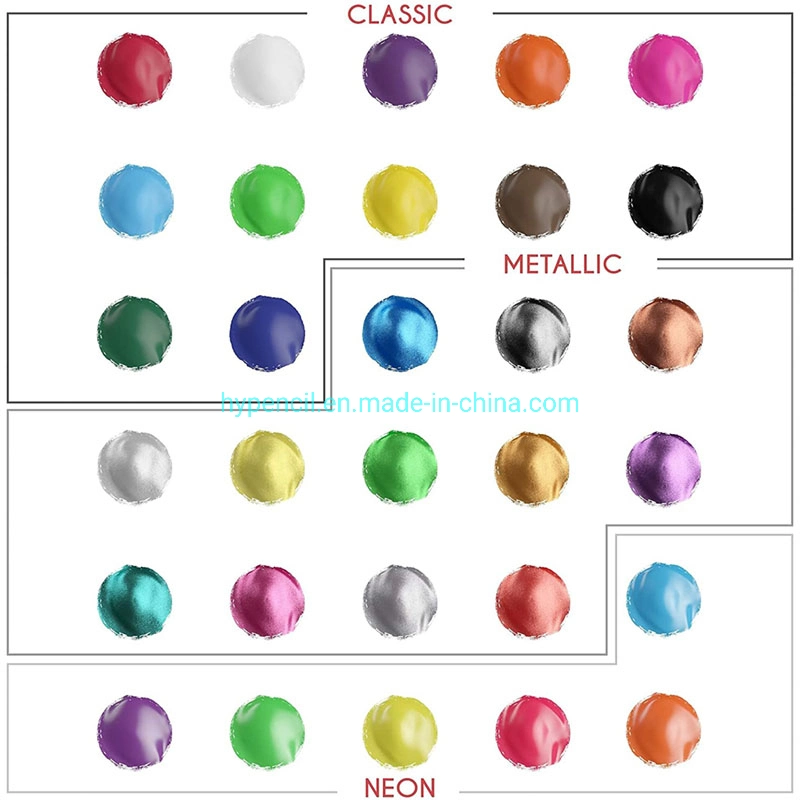 Metallic Solid Paint Stick Poster Paint Stick Tempera Stick