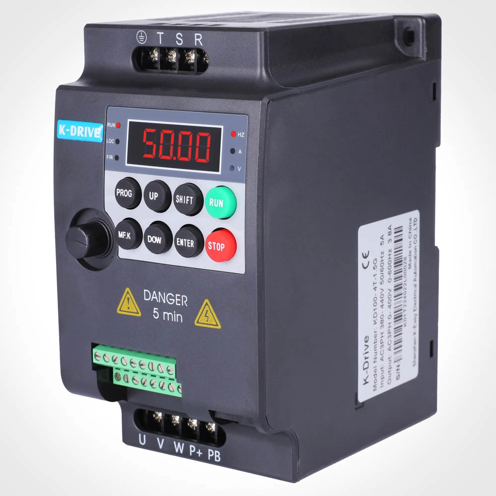 3 Years Warranty 0.4kw 0.75kw 1.5kw 2.2kw 4kw 220V AC Motor Drive