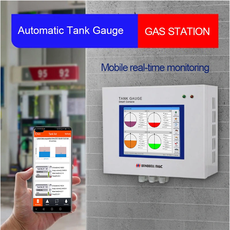 High Accuracy Petrol Station Automatic Fuel Tank Gauging System