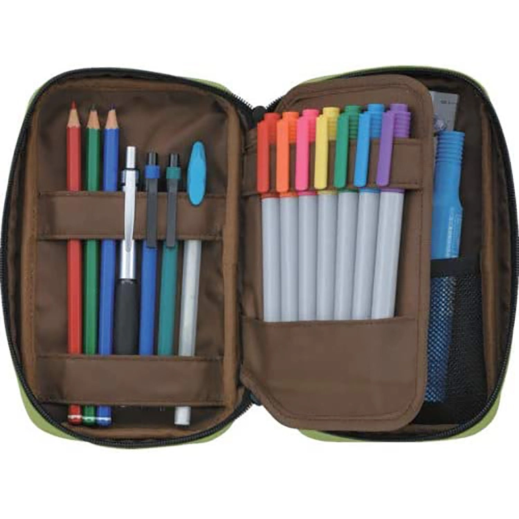 Stylo multifonction Sac Vente chaude de haute qualité pour les étudiants de sac de cas de crayon