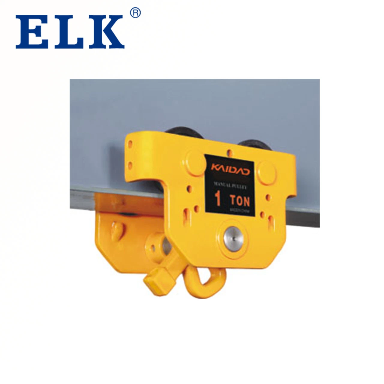 ELK Supply 1 Ton Crane Lifting Equipment Electric Chain Hoist with Hook or Trolley CE Approval