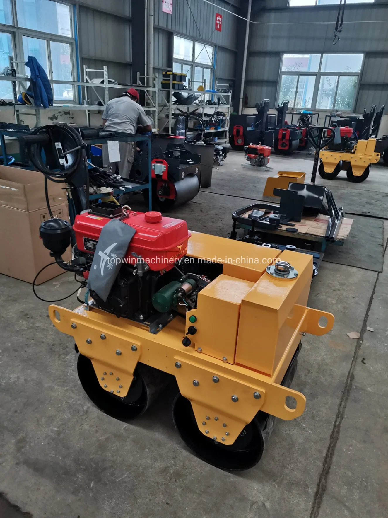 Single Drum Road Roller Small Mini Compactor