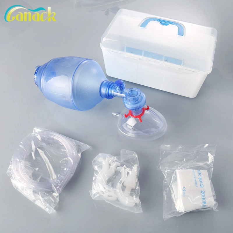 Portable Oxygen Resuscitator Ambu Bag PVC Material