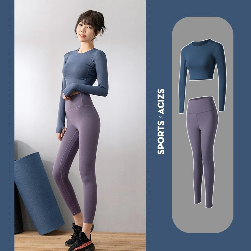 New Tight-Fitting and Slim Fashionable Running and Yoga Fitness Suit