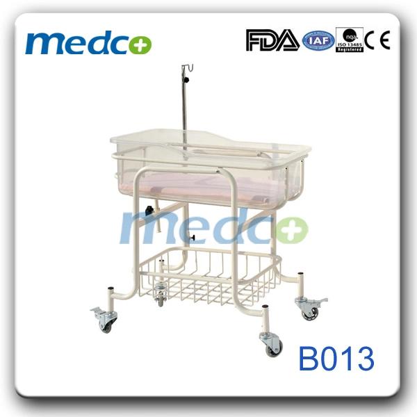 Height Adjustable Hospital Newborn Children Neonate Child Infant Baby Cot