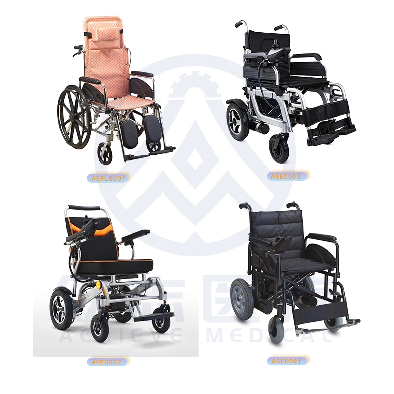 Fauteuil roulant en acier manuel Repliage Economy avec nouveau design breveté Pour les soins à domicile aux patients âgés fauteuil roulant de mobilité