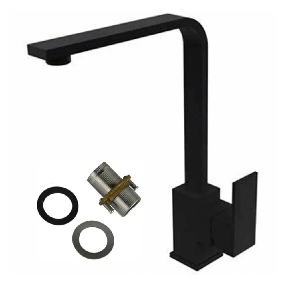 Great China Kitchen Faucet Supplier Customized Gl90143A143 Deck-Mounted Kitchen Faucet Resists Fingerprint Kitchen Tap Wholesale/Supplier Matt Black Kitchen Faucet