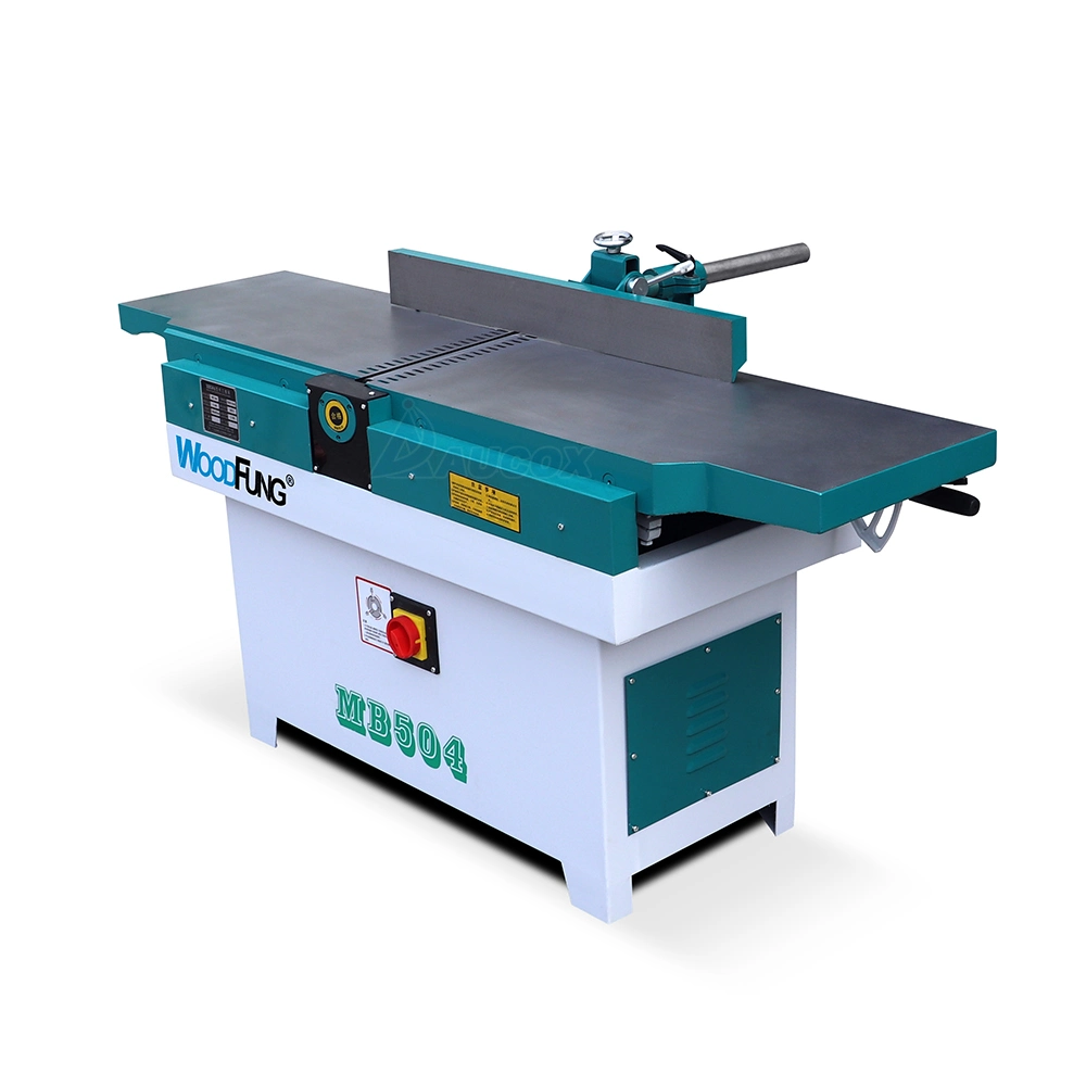 Máquina de Jointer de superficie de Madera Planificadora de Madera MB503 MB504 MB505