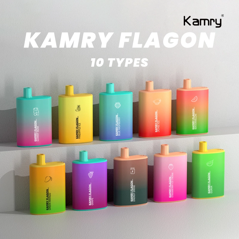 Bar de Elf Puff de Kamry Flagon con 6000 pañales desechables VAPE