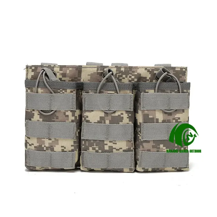 Kango Custom Multicamo Military Tactical Mag Pouch with Molle System for Training and Hunting