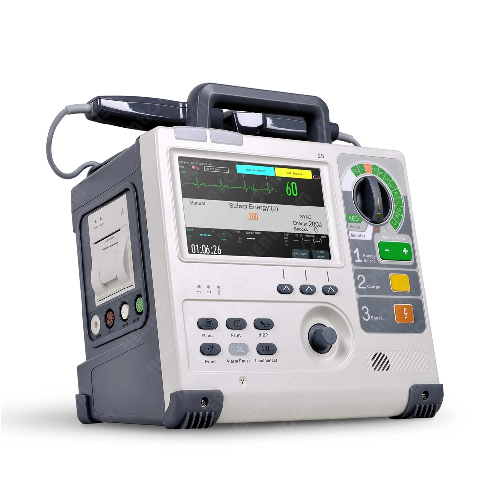 S5 Portable Aed Automated Emergency Use Cardiac Defibrillator Monitor Price