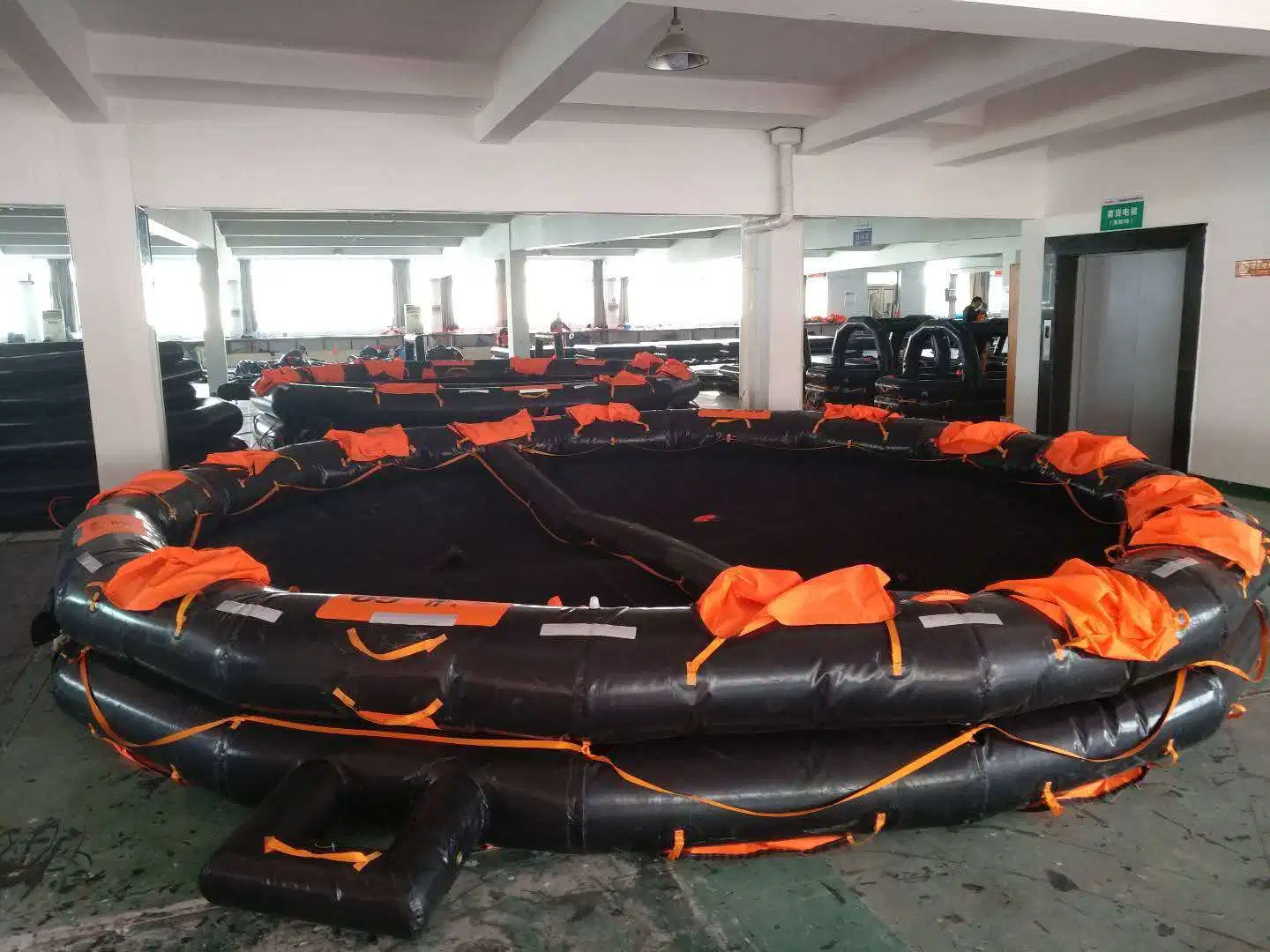 High quality/High cost performance  50 Persons Open Reversible Inflatable Life Raft