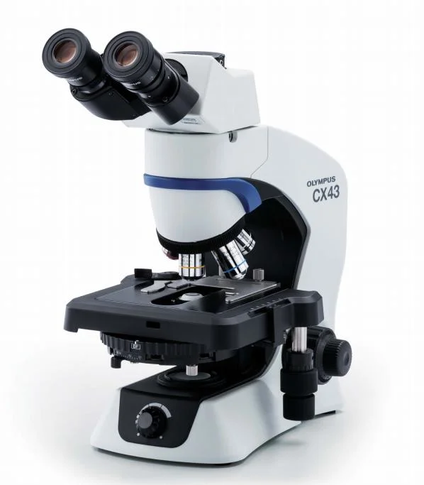 Olympus Cx43 Binocular Triocular Contrast Fluorescence Video Biological Microscope