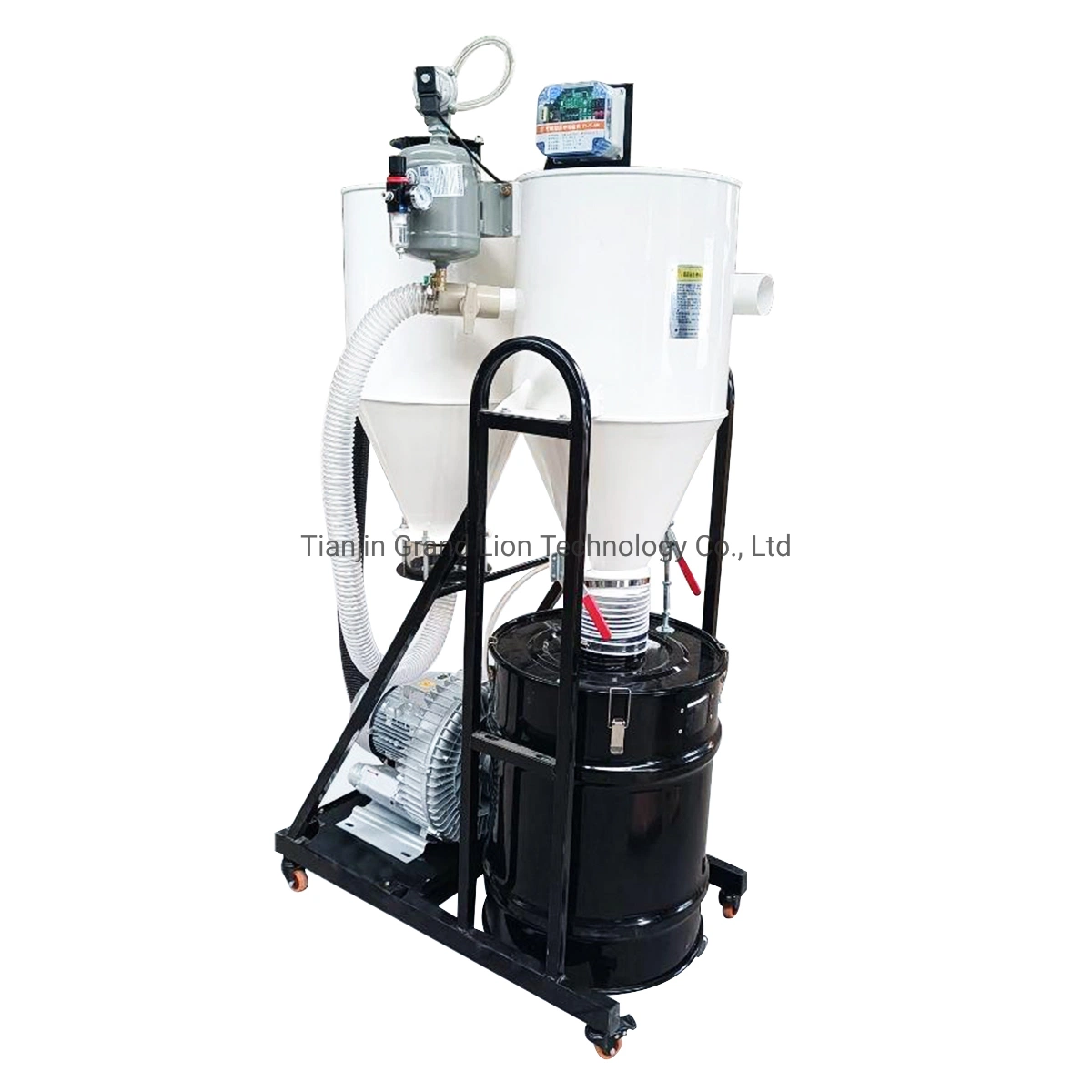 3.3/5kw 220V/380V High Power Efficiency Cyclone Collector Dust Extractor