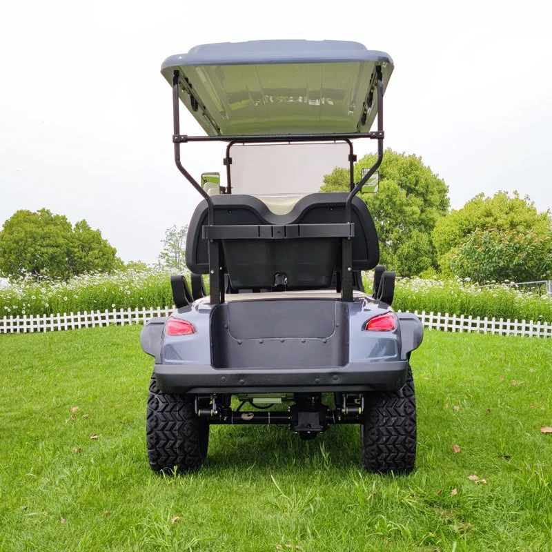 4 Seater 72 Volt Lithium Battery Small Electric Vehicle off Road Golf Cart Car