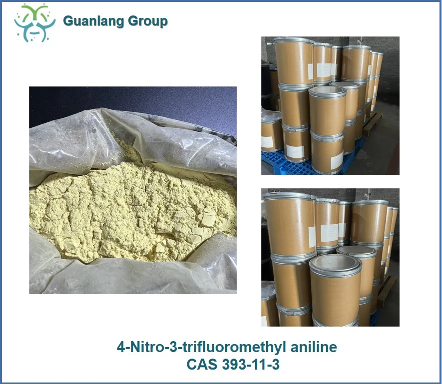 Supplier in China 4-Nitro-3-Trifluoromethyl Aniline CAS 393-11-3 Stock Now with Low Price