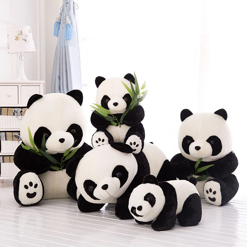 Original Factory Panda Stuffed Toys Stuffed Animal Plush Toy with High quality/High cost performance 