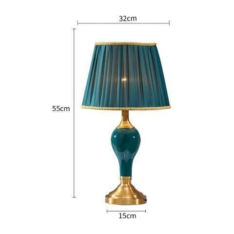 Nordic Postmodern Personality Bedside Lamp Simple Retro LED Cloth Table Lamp.