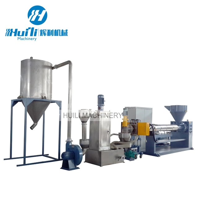 Automatic Crushing PP PE LDPE Waste Film Plastic Granulating Factory Price Plastic PP PE Film Granulator or Pelletzing Extruder Machine for Plastic Granules