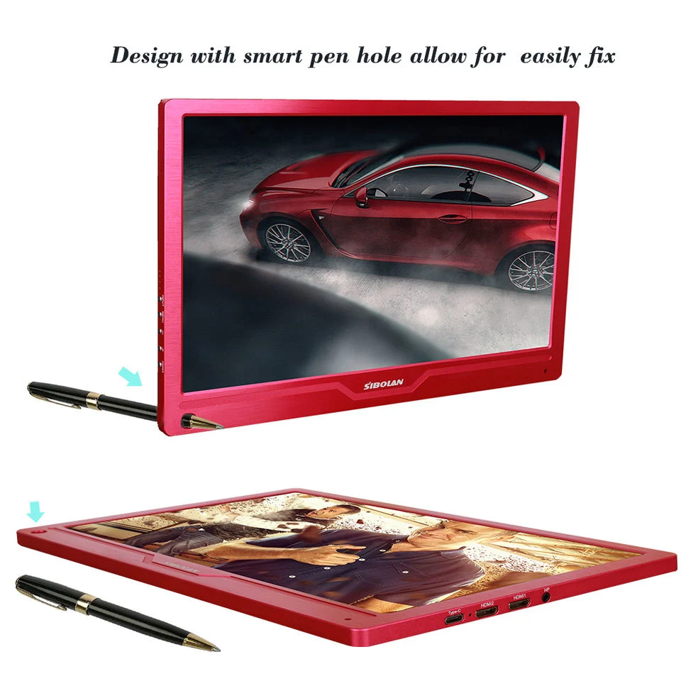 Cheap Prices Portable Monitor USB Powered 11.6 Inch 1080P Full HD IPS Panel Hdr for PS4 PC China Laptop for Gaming 12 Months