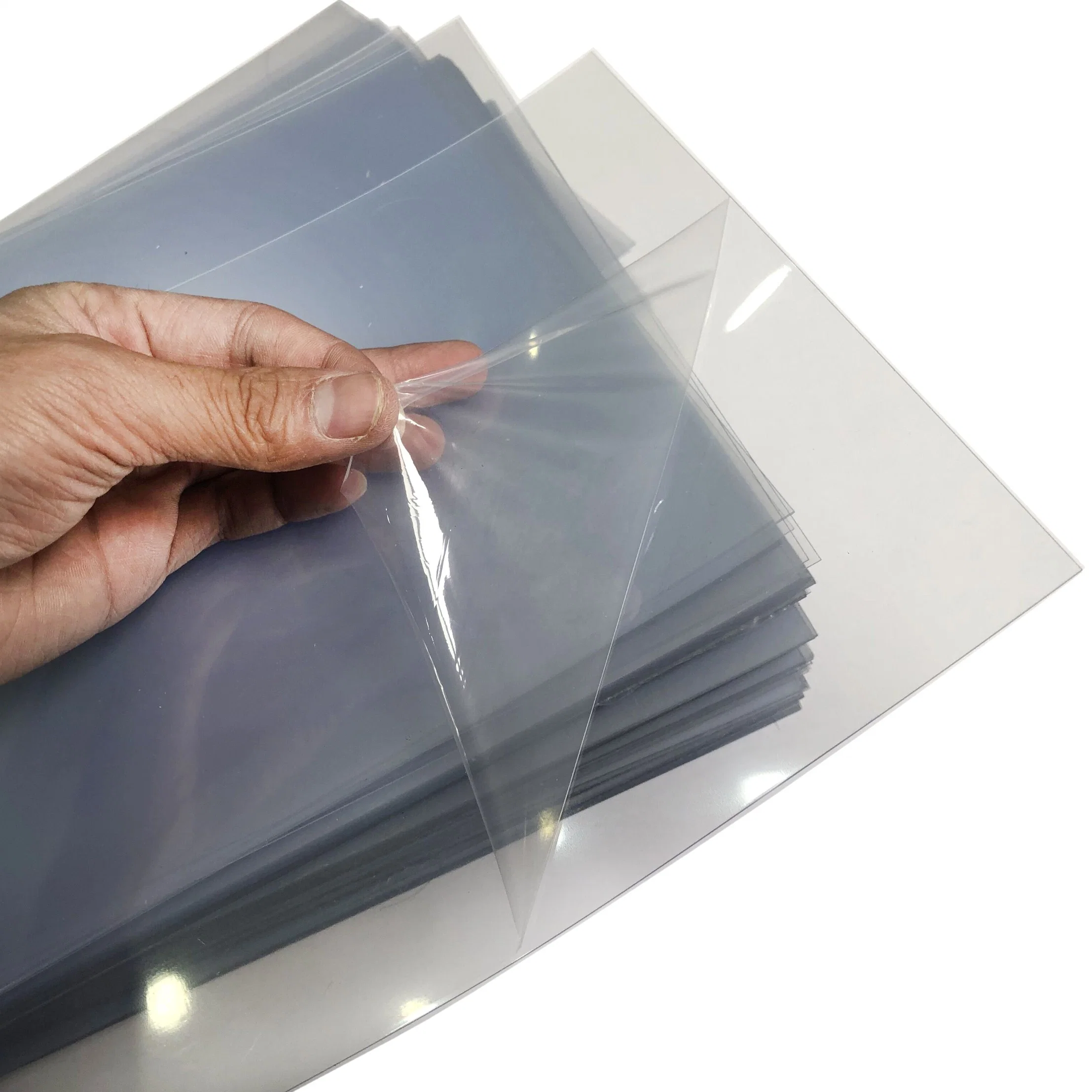Super Clear Transparent Rigid PVC Plastic Sheets with PE Protective Film