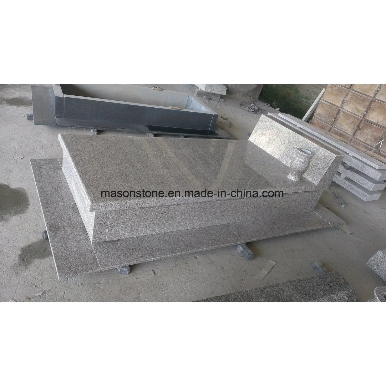 Customized China Granite Gravestone Tombstone for Sale