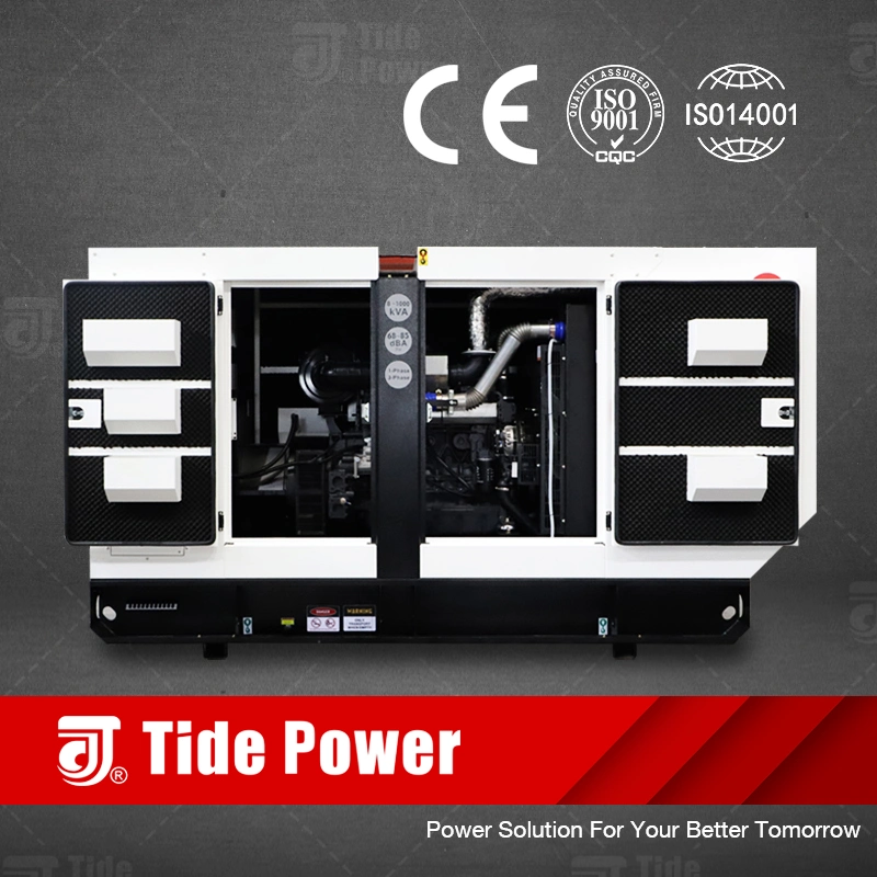 Tide Power 125/145kVA Cummins Dcec Diesel Generator Set Canopy/Silent Type, Power Range From 20 to 525kVA Fenova Series, Leroysomer/Stamford/Tide, Comap/Deepsea