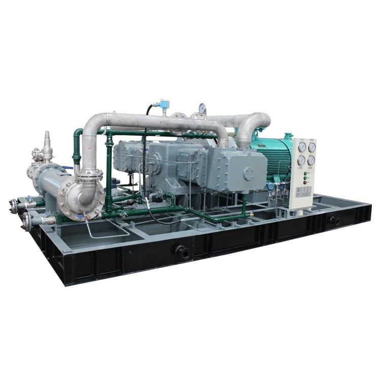 High Pressure 250 Bar Station Booster Piston Natural Gas Reciprocating CNG Oil Well Gas Compressor Manufacturer