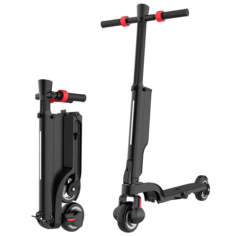 20km Long Lasting Battery Life Double Brake System Portable Folding Electric Scooter
