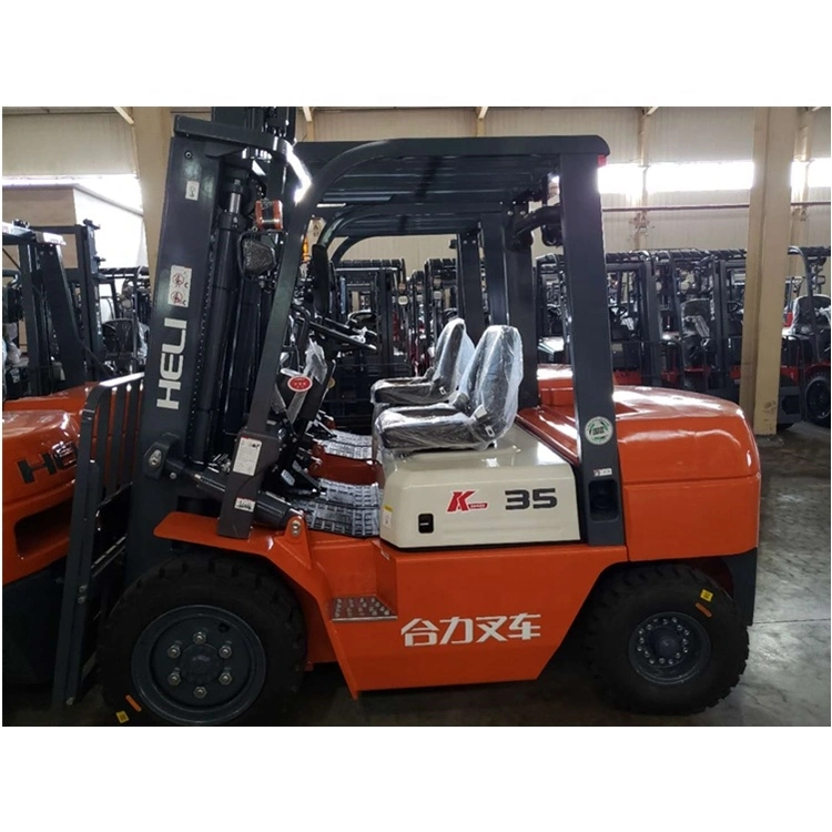 Heli Battery Forklift 3ton 3.5ton Small Forklift Truck with CE