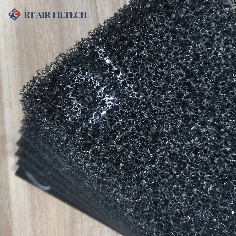 Water Purification Fiber Activated Carbon Sponge Filter for Exhaust Gas Filtration