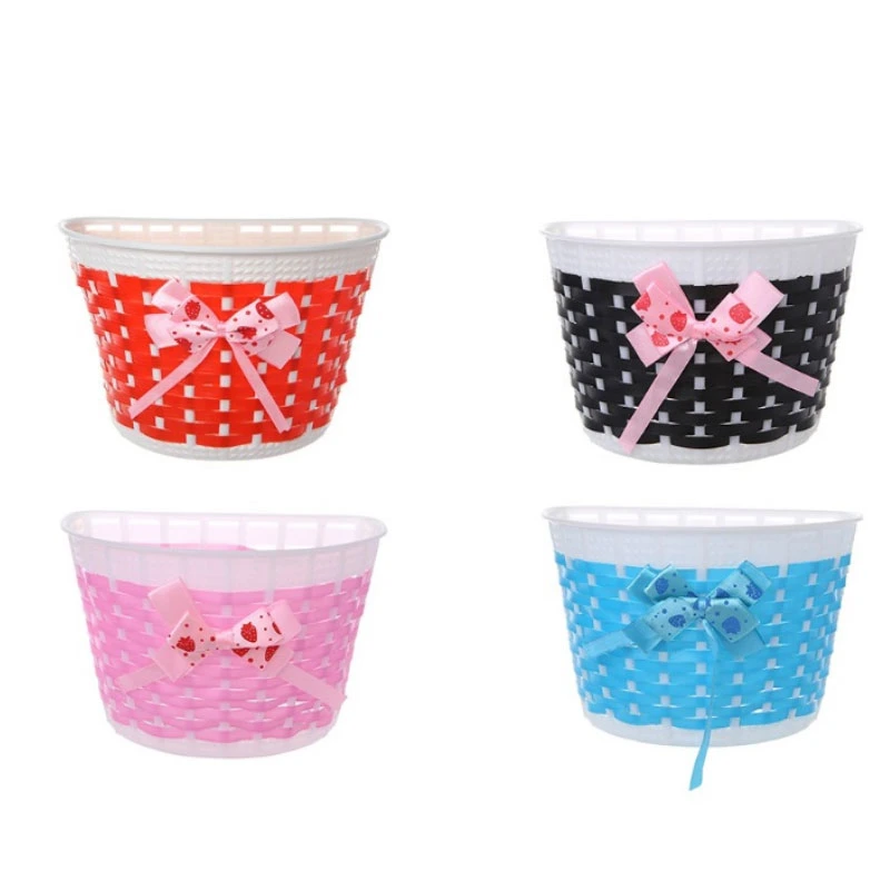 Girl Bicycle Decoration Parts Cute Kids Front Bike Basket