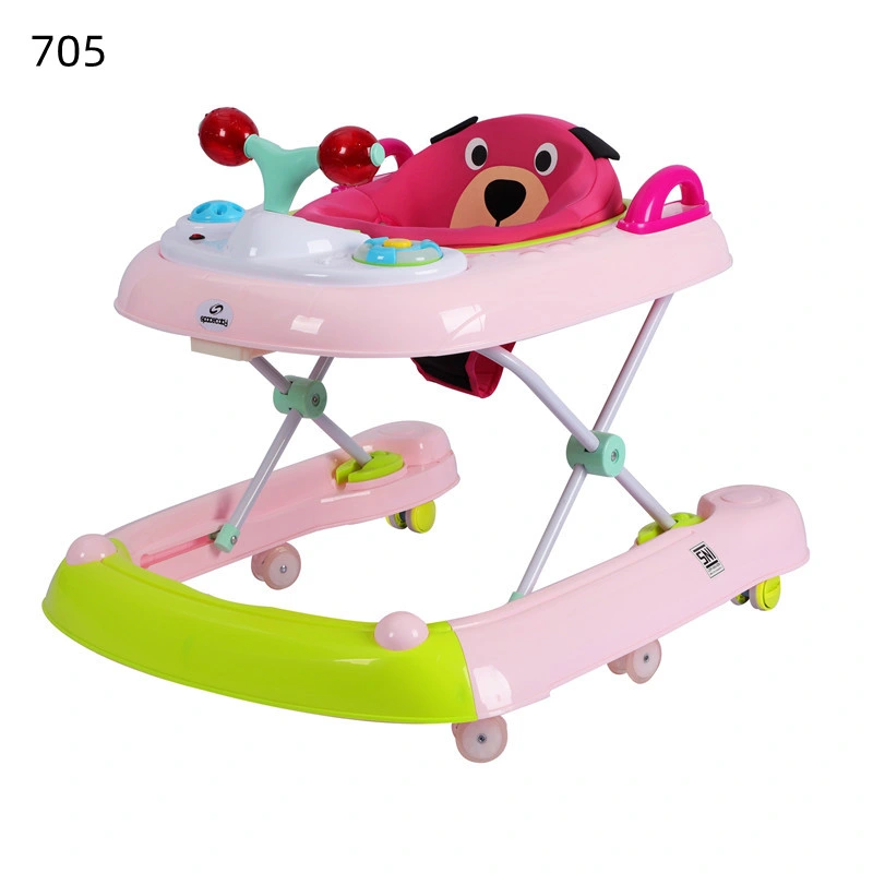 Best Selling China Musical Baby Walker 6 Wheels Baby Walker on Sale