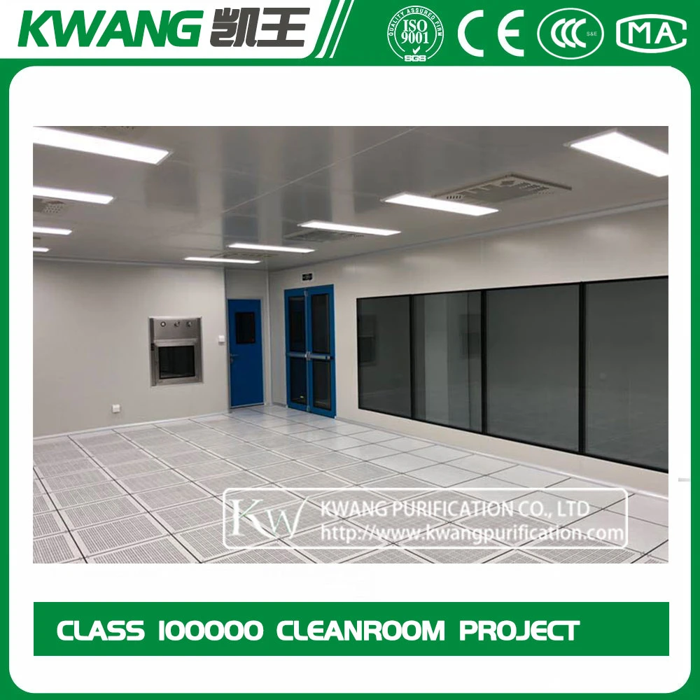 Tempered Glass Panel Cleanroom for ISO5- ISO9 Turnkey Project