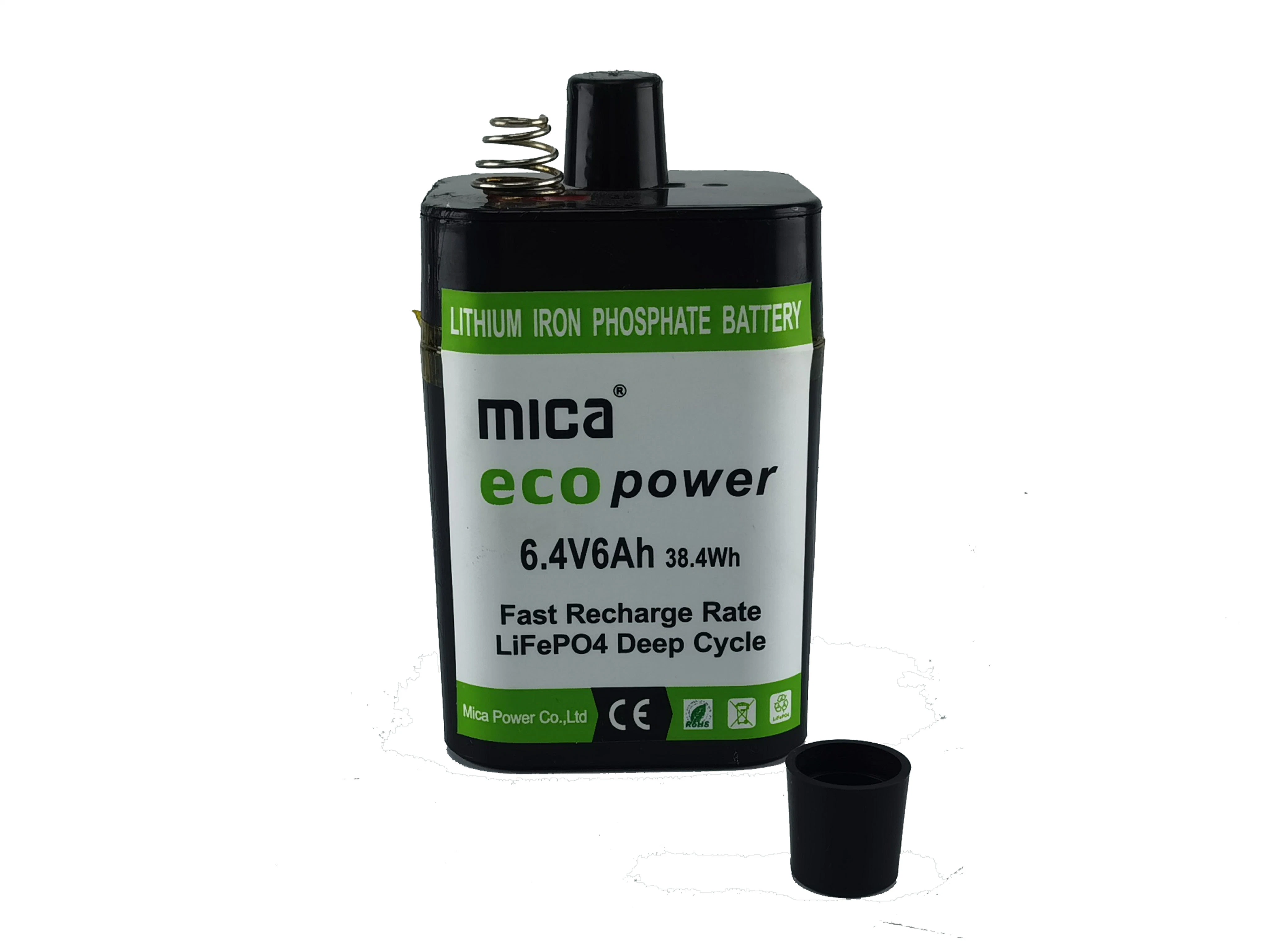 Hot Selling 6V 6ah Lead Acid Battery Charged Motorcycle Battery Fro UPS/Solar Power System