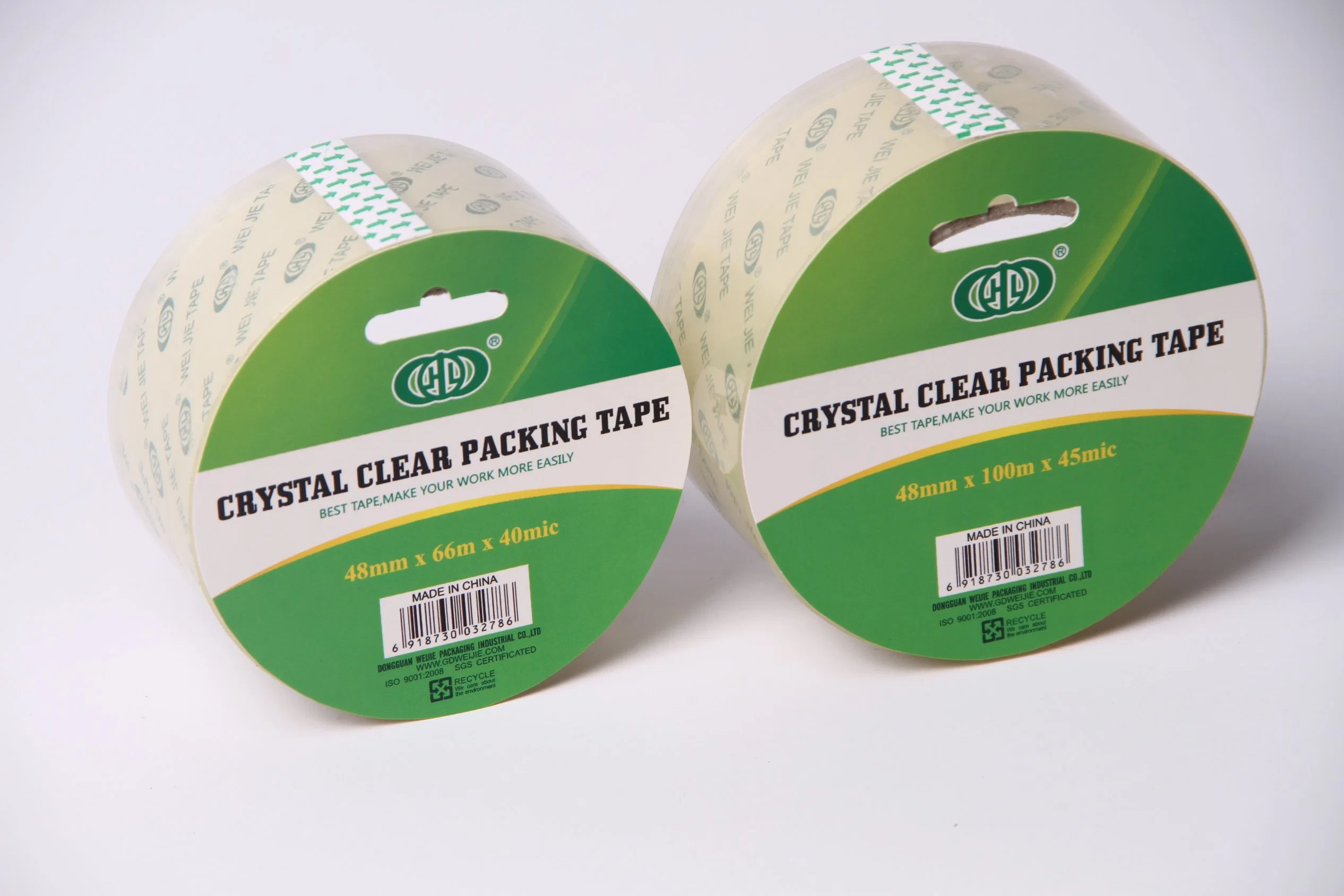 Good Quality BOPP Adhesive Box Sealing Packing Tape for Indoor Use