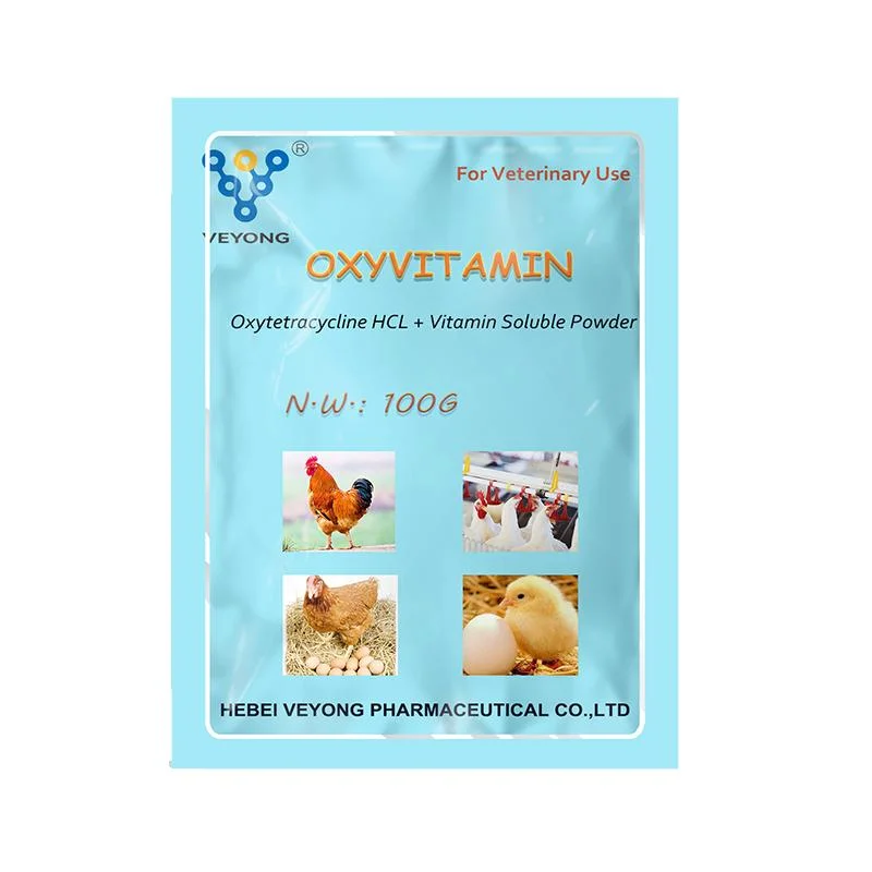 Antibiotique oxytétracycline 5.5G + vitamine Premix pour la Volaille Poulet de BPF des usines de gros