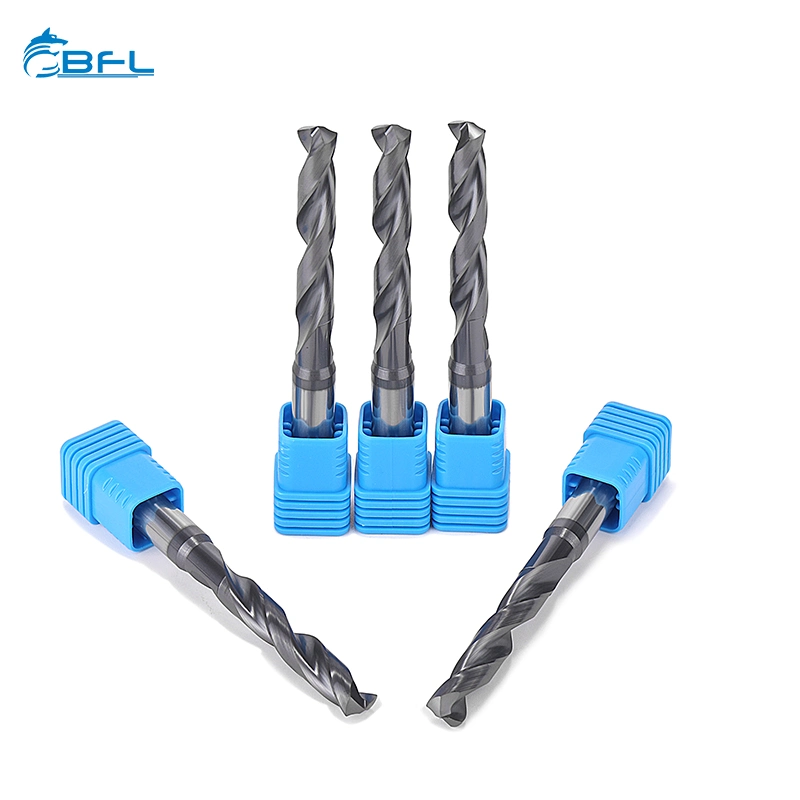 Bfl Carbide 2 Flutes Tialn Coating Drilling Tool Bit Twist Drill Carbide Drill Bits CNC Tools Frese