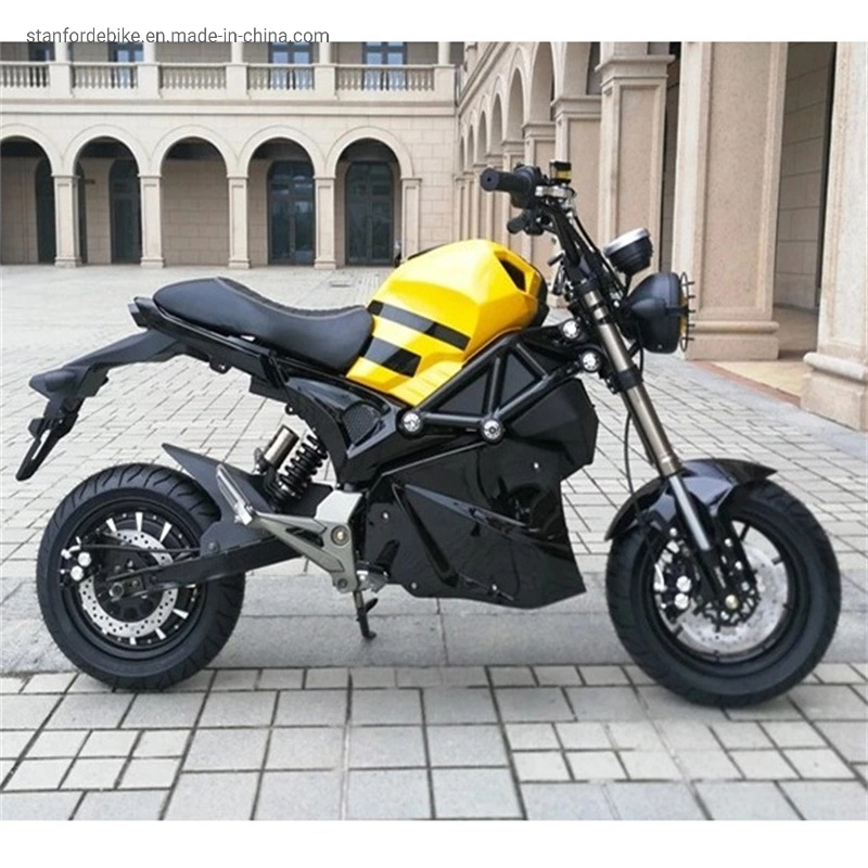 Nuevo diseño de moda de mejor calidad de adulto 72V 20un poco de monseñor 2 mini motocicleta eléctrica