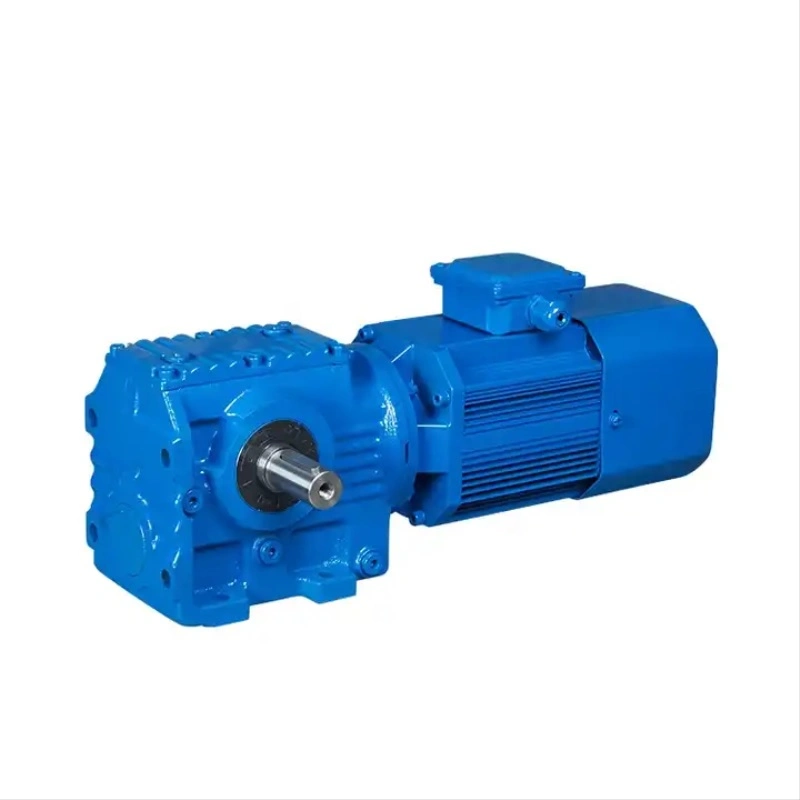 Three Phase Helical Gear Reducer Transmission Gearbox AC Worm Gear Motor