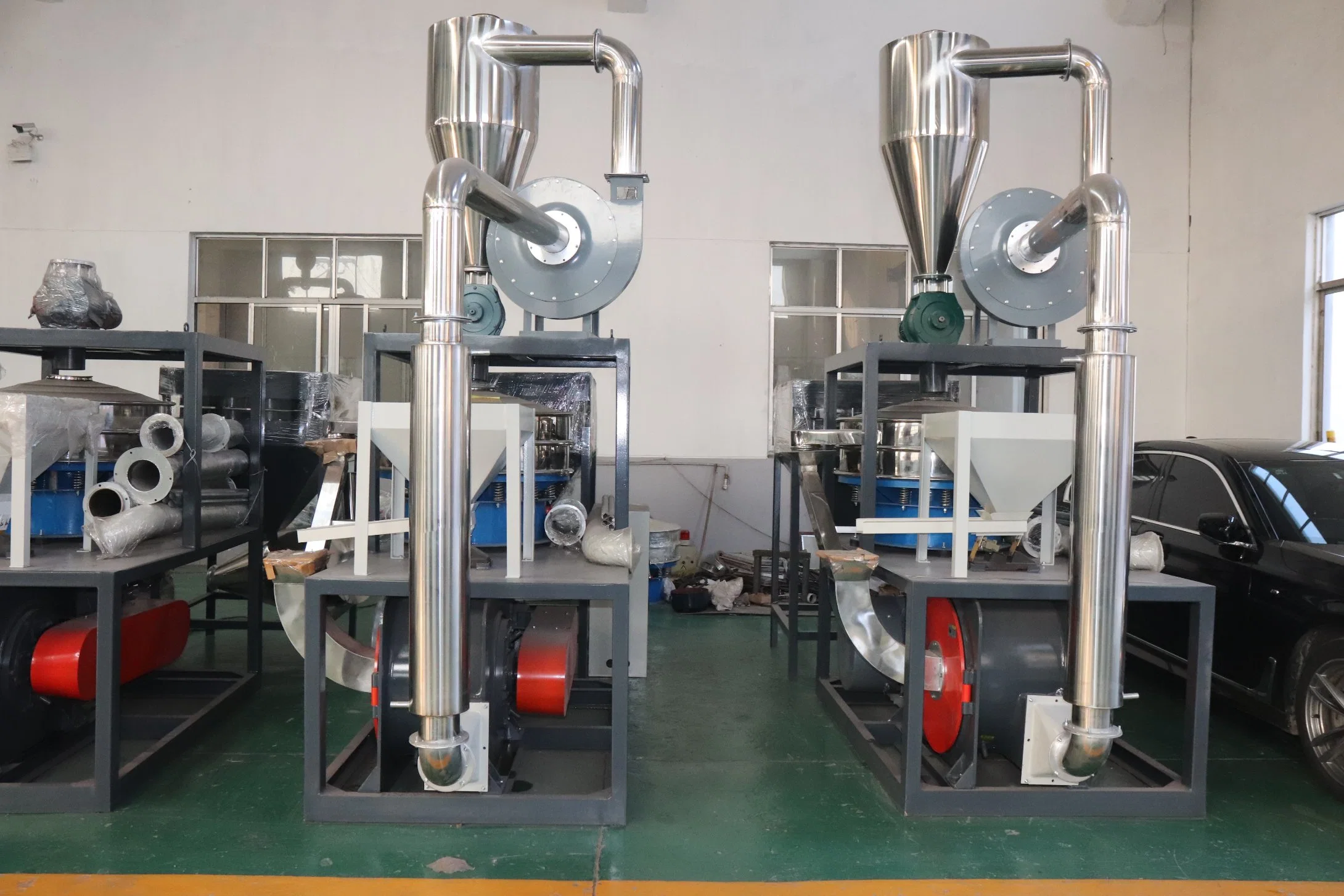 PE Pet PP PVC Wasted Nylon Grinder Crusher Pulverizer Plastic Powder Milling Machine