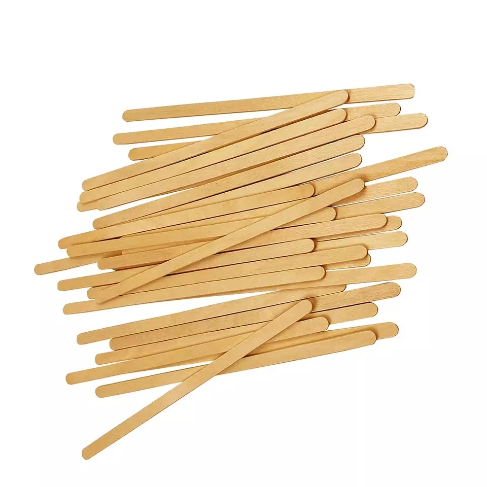 Eco-Friendly 110mm Wood Coffee Stirrer