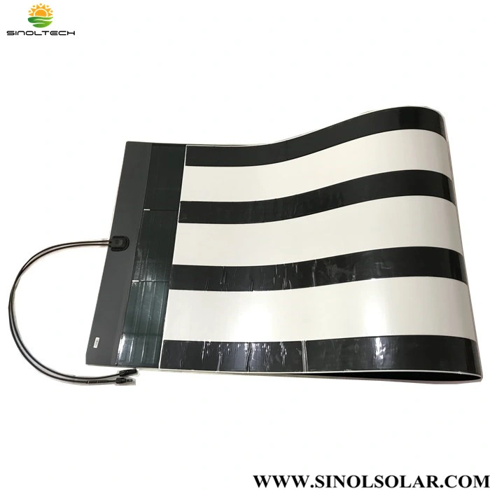 370W Amorphous Silicon Thin Film Flexible Solar Panels for Rooftop (FLEX-03M-370W)