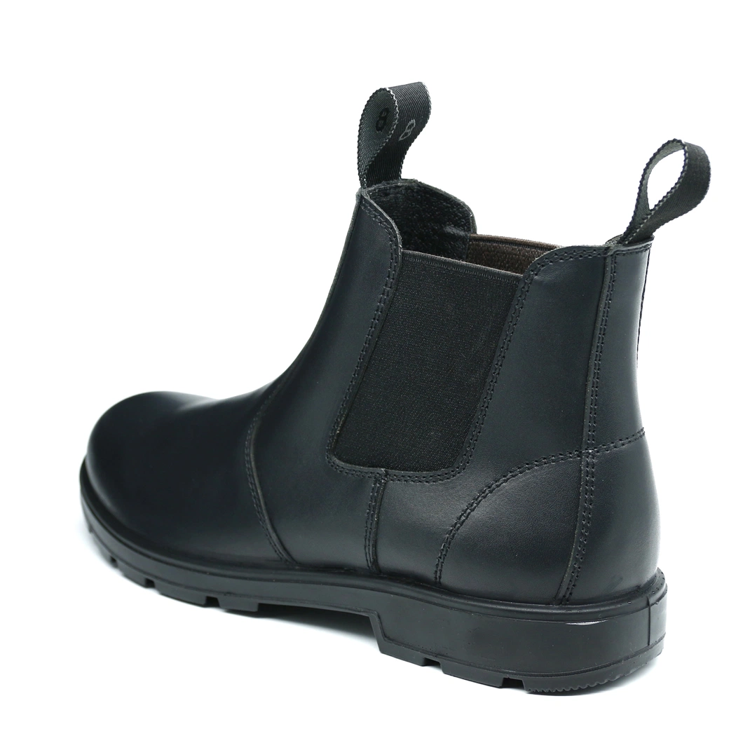 Full Grain Leather Upper PU Sole Without Steel Toe Work Safety Boot