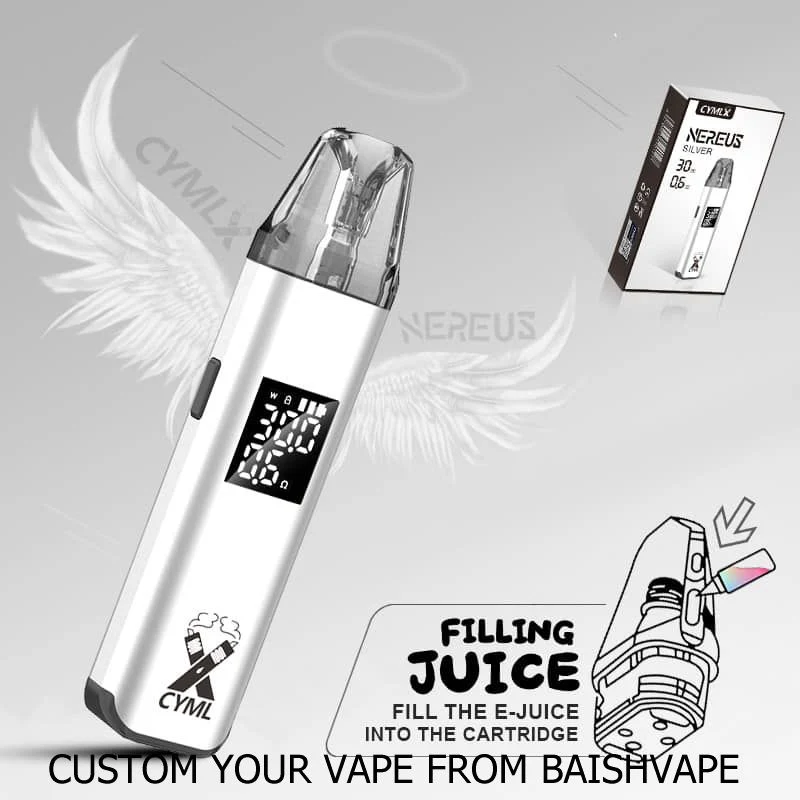 Zbood Customize Premium Plus Mini Cup 2 в 1 Kulx Одноразовый контейнер Cymlx Nereu с многоразовой трубкой Vape