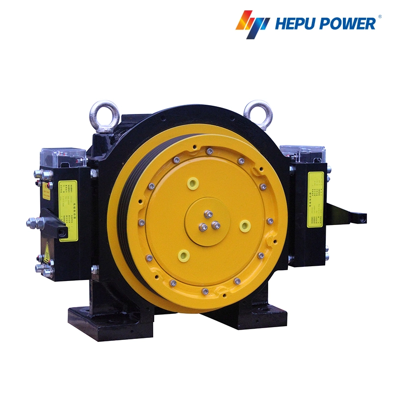 Elevator Parts Traction Machine Gearless Elevator Motor Permanent Magnet Synchronous Traction Machine 630kg-1000kg