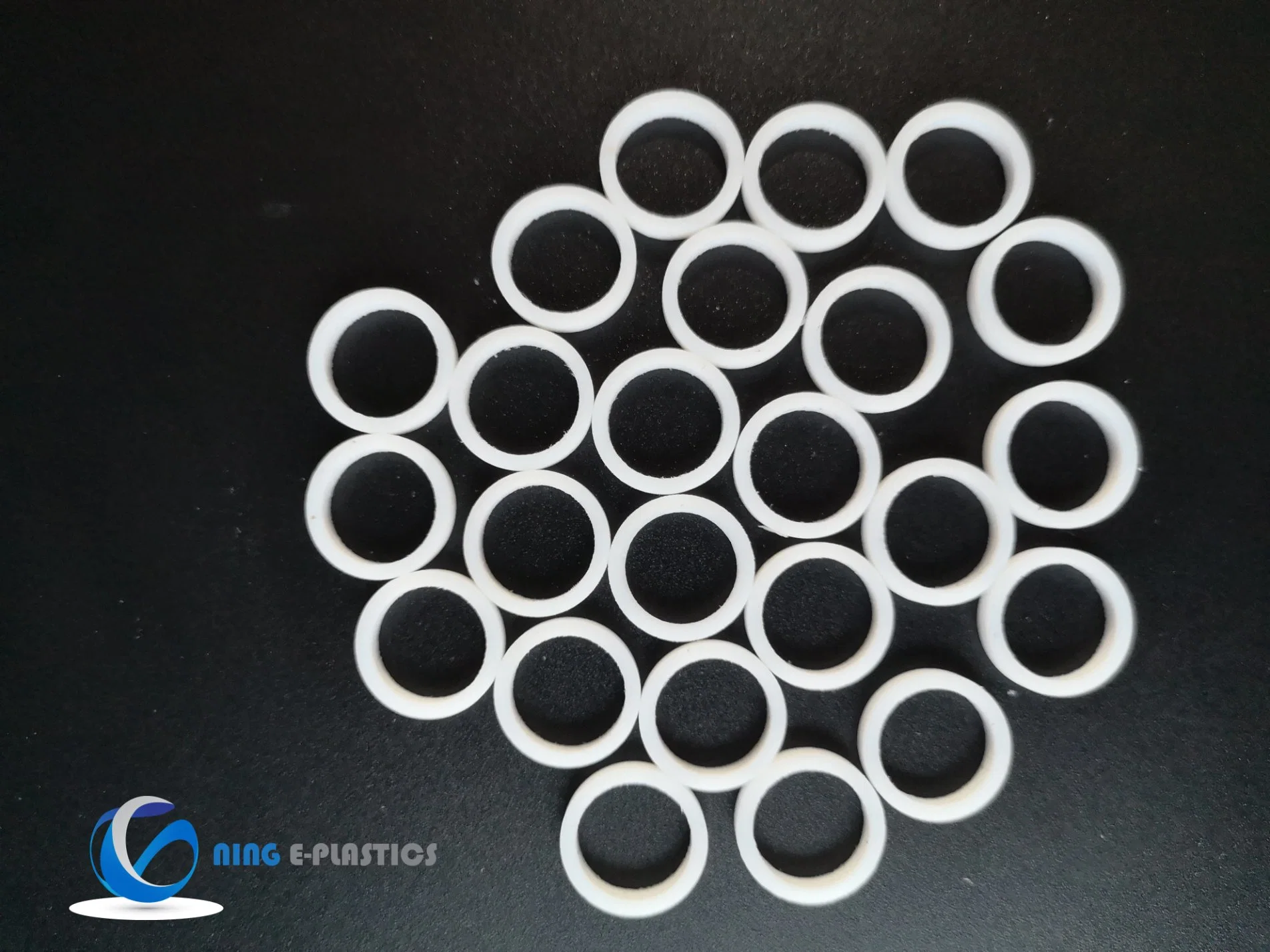 PTFE O-Ring Black Molded Round Gasket PTFE Seals