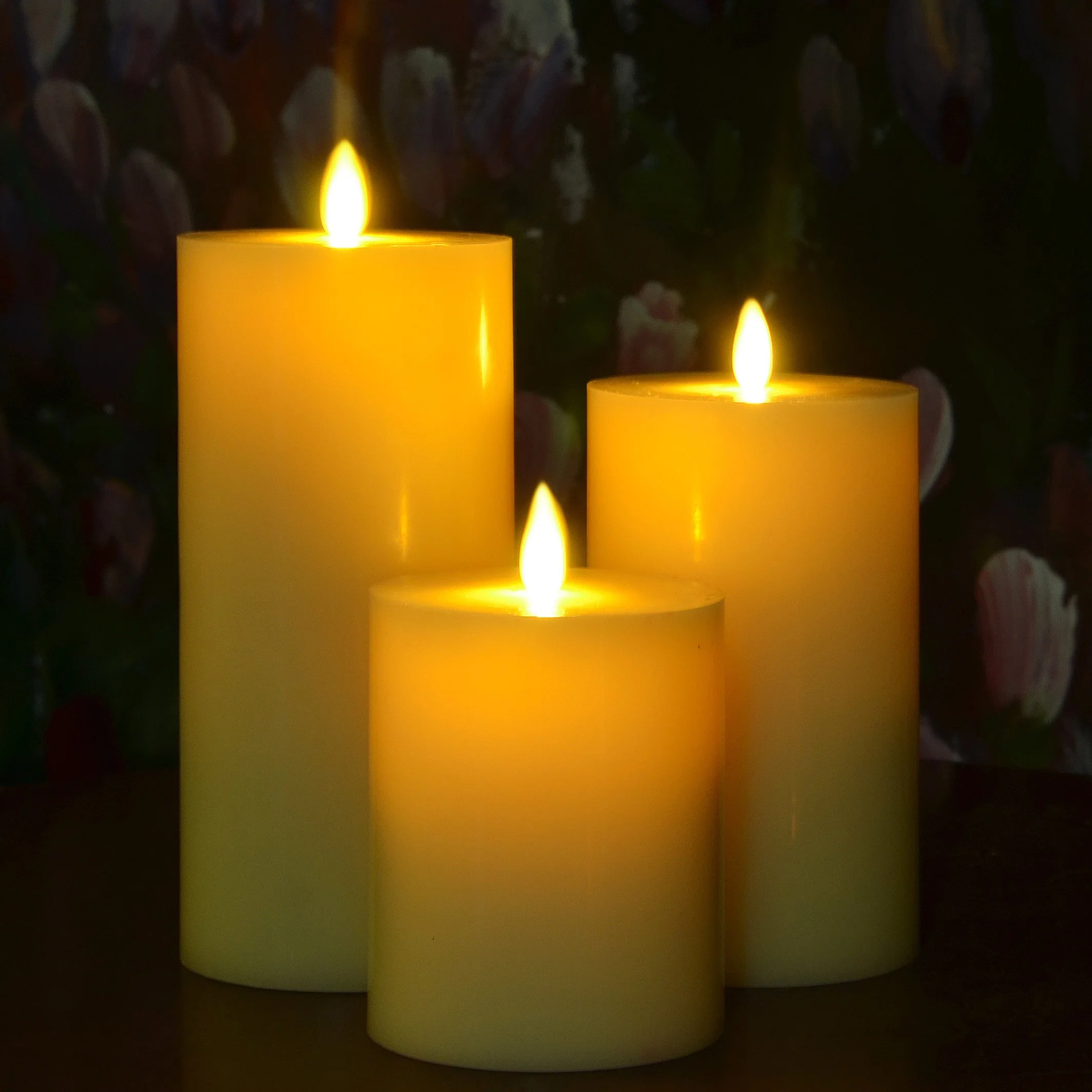Praktische Fernbedienung LED-Kerzenleuchten, um Ihr Dekor zu heben