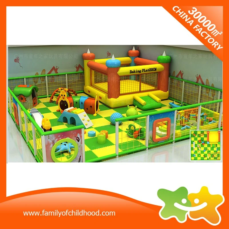 Multipurpose Indoor Amusement Equipment Play Structure for Children