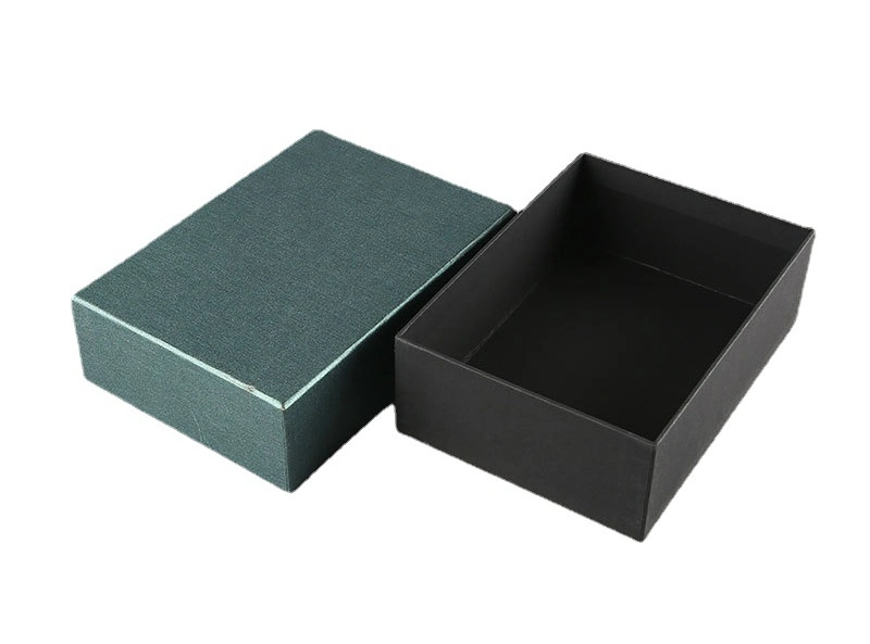 Gift Box Packaging Box Leather Watch Box Custom Textured Gift Packing for Wallet Packaging